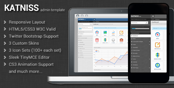 Katniss Premium Admin Template AdminTemplates