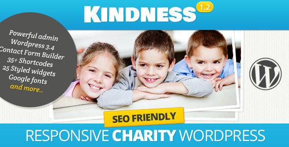 Kindness - Premium WordPress Theme Nonprofit