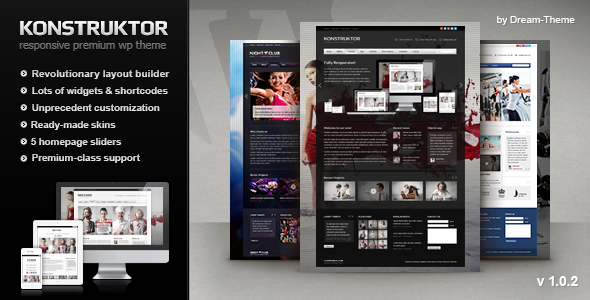 Konstruktor – Responsive Corporate WordPress Theme Corporate
