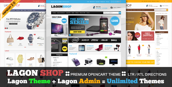 LagonShop - Premium Opencart Theme