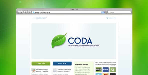 Landever LandingPages Landing Page