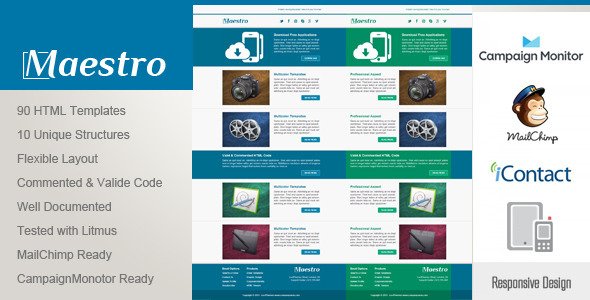 Maestro - Responsive Email Template
