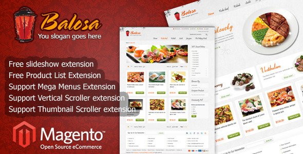 Magento themes MT Balosa