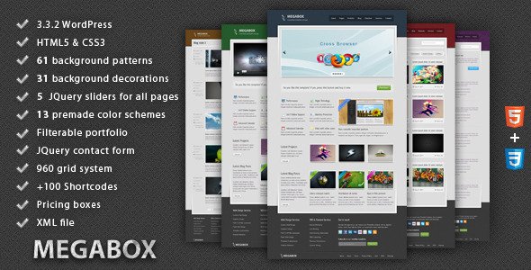 MegaBox - Multipurpose WordPress Theme Corporate