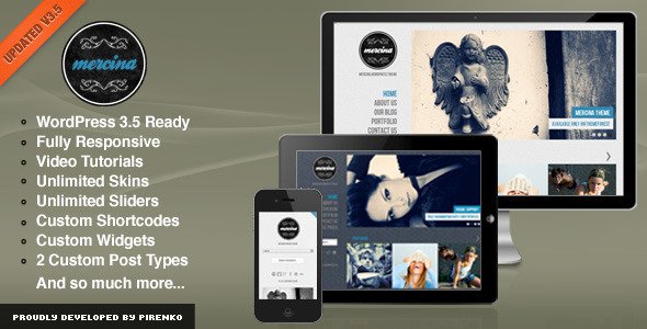 Mercina WPress Theme WordPress Creative