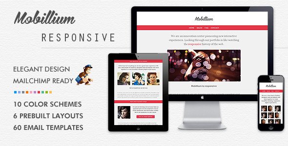 Mobillium - Responsive Email Newsletter
