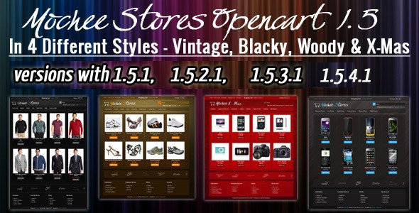 Mochee Stores Opencart 1.5 Template Fashion