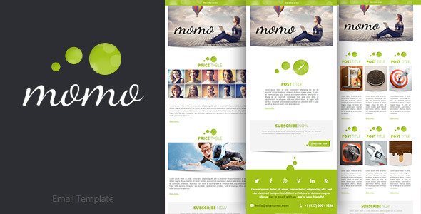Momo Email Template