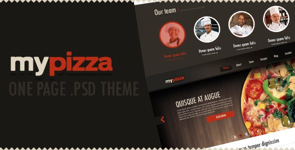 My Pizza (psd) Creative