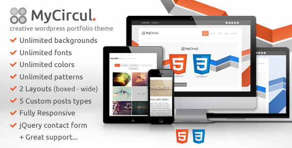MyCircul - Creative WordPress Portfolio Theme Creative