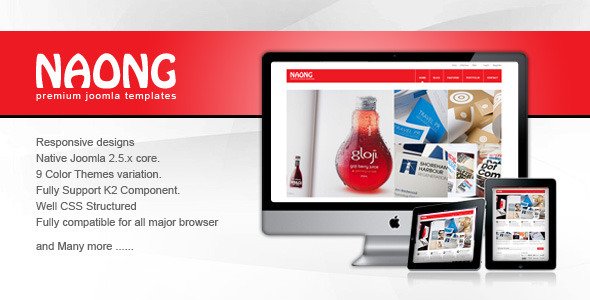 Naong - Responsive Joomla Templates Creative