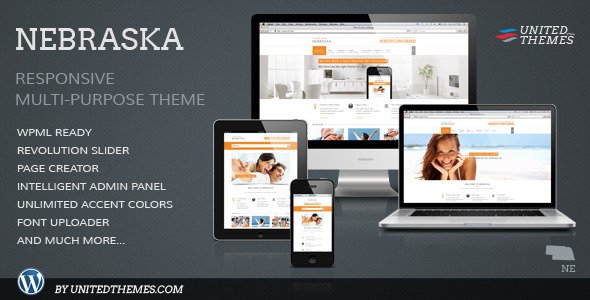 Nebraska - Responsive Multi-Purpose Theme WordPress Corporate
