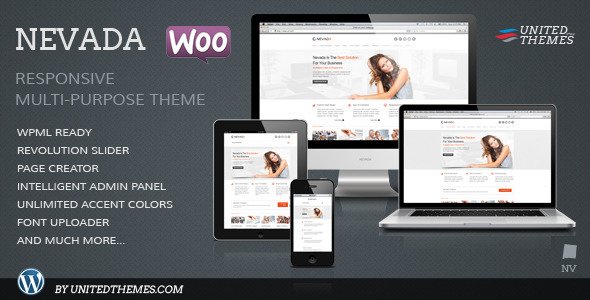 Nevada - Responsive Multi-Purpose Theme WordPress Corporate