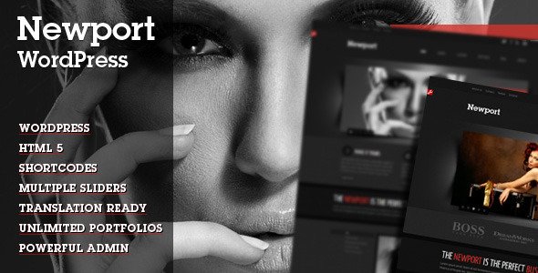 Newport - Modern WordPress Theme Creative