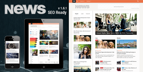 Newses WordPress Blog/Magazine