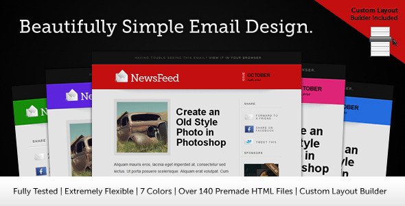 Newsfeed Email Template EmailTemplates Email Template