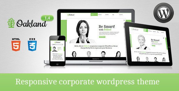 Oakland - Premium Responsive WordPress Theme Corporate