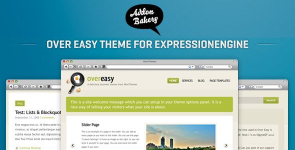Over Easy - Business EE Theme