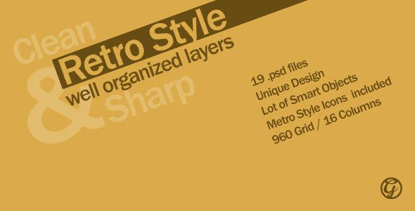 PSD Template - Fascinant PSD Creative