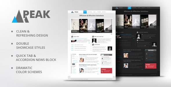 Peak - Business Drupal Theme