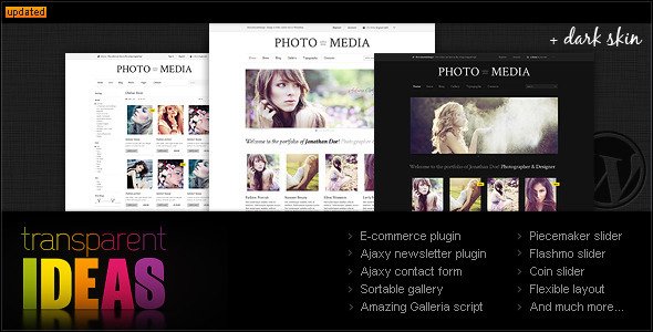 Phomedia Wordpress Theme - A WP E-Commerce theme eCommerce