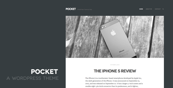 Pocket WordPress Theme Blog/Magazine