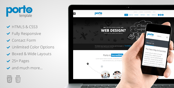 Porto - Responsive HTML5 Template Corporate