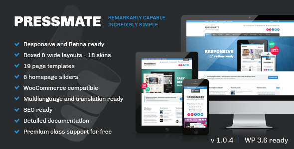 PressMate: remarkably capable, incredibly simple WordPress