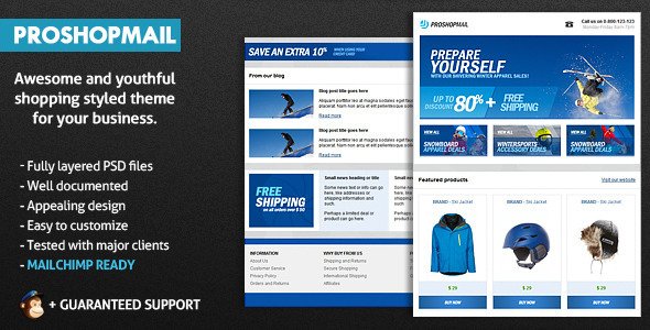 ProShopMail E-Mail Template