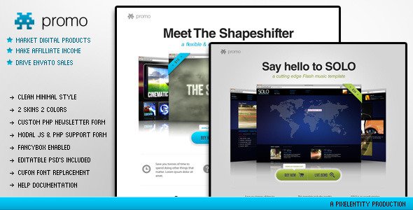 Promo - Landing Page for Digital Product Sales LandingPages