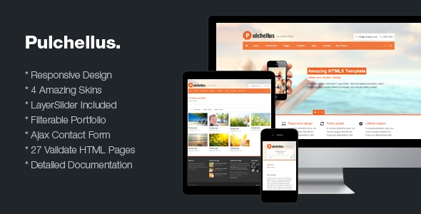 Pulchellus - 4 Seasons Theme Template Creative