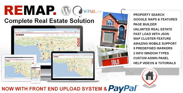 REMAP Real Estate Premium Wordpress Template Corporate