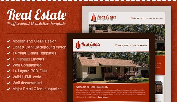 Real Estate Email Template
