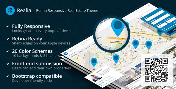 Realia - Retina Responsive Real Estate Template Corporate