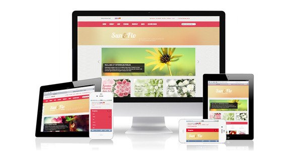 Responsive magento themes MT Sunflo