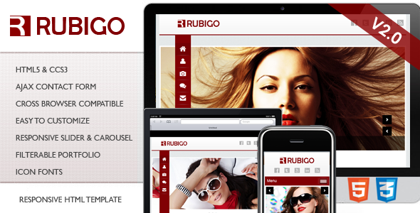 Rubigo Responsive HTML Template Creative