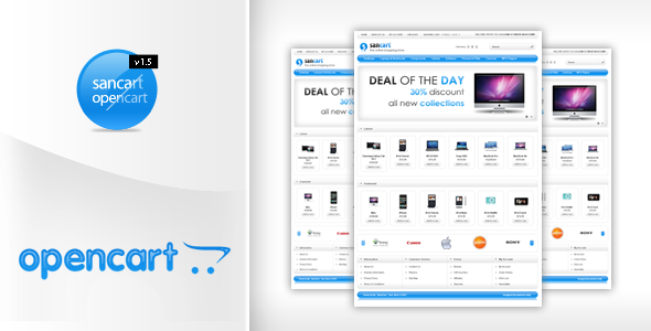 Sancart Opencart Template