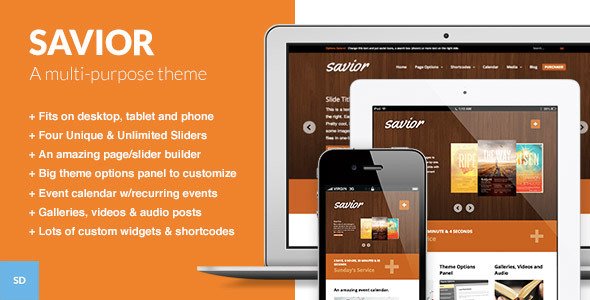 Savior - A Powerful Multi-Purpose WordPress Theme Corporate