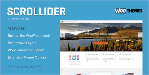 Scrollider WordPress Corporate