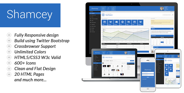 Shamcey Metro Style Admin Template AdminTemplates
