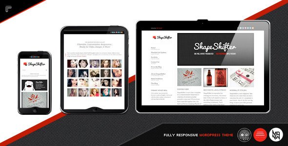 ShapeShifter 2 : Responsive, Flexible, One Page WordPress