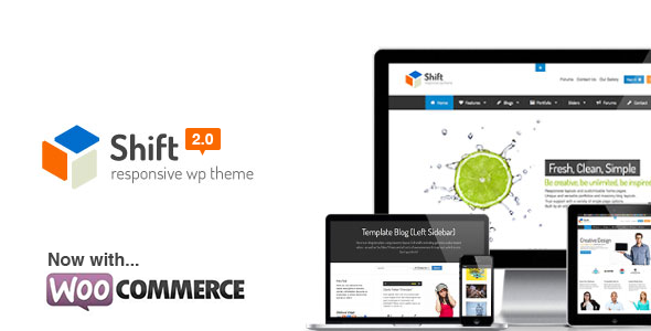 Shift - Flexibly Creative WP Theme WordPress Corporate
