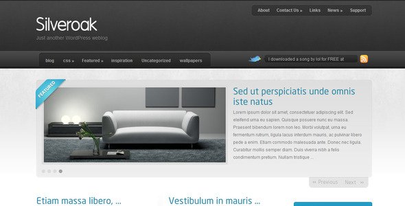 SilverOak Blog/Magazine WordPress