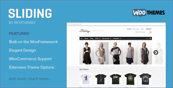 Sliding WordPress eCommerce