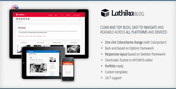 Sofa Lathika - Responsive Blog | Portfolio WordPress Blog/Magazine