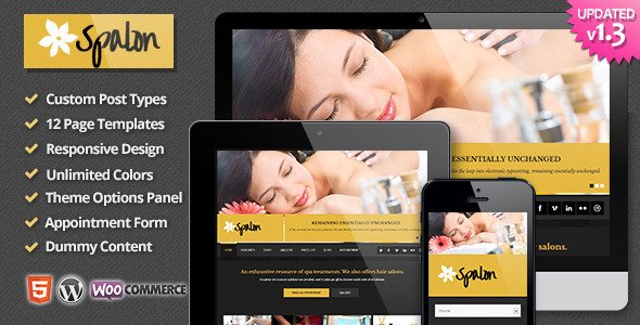 Spalon - Responsive WordPress Theme Retail