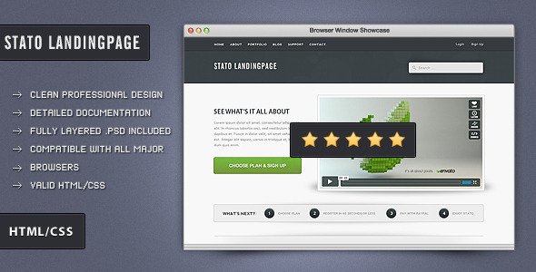 Stato Landing Page LandingPages Landing Page