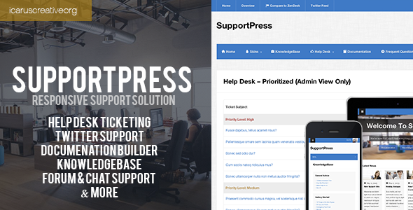 SupportPress :: Responsive Support Solution WordPress Miscellaneous