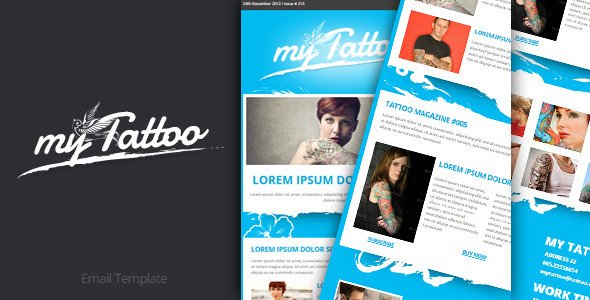 Tattoo Email Template