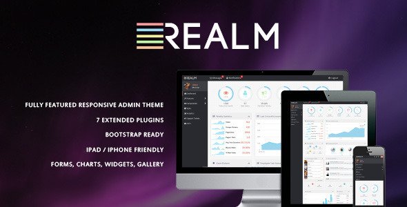 The Realm - Clean & Modern Admin Template AdminTemplates